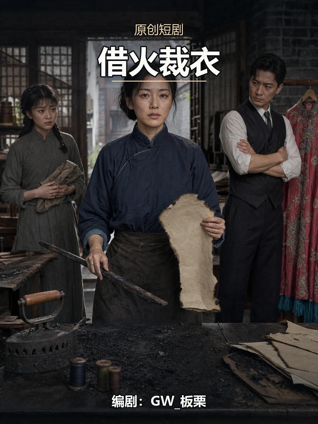 《借火裁衣》封面
