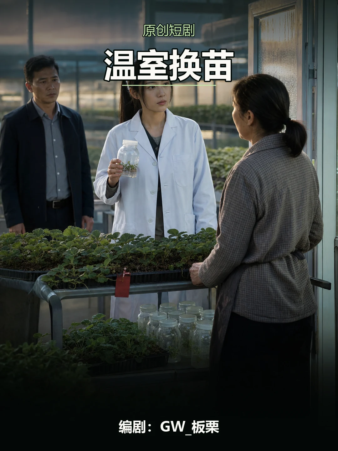 《温室换苗》封面