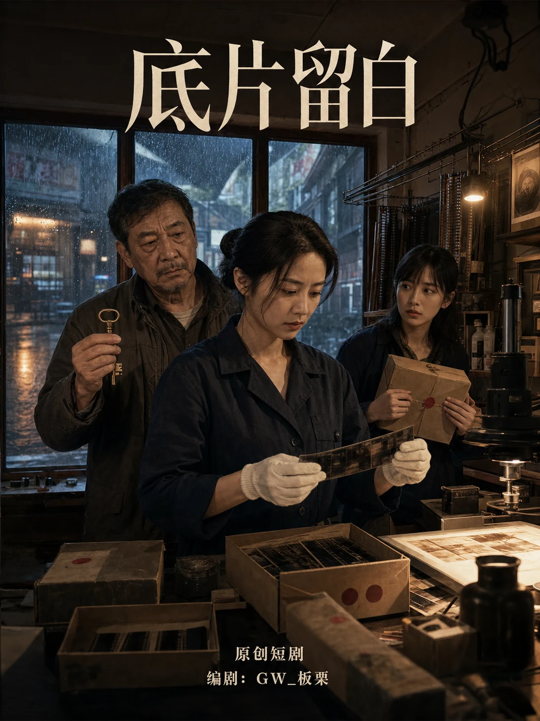 《底片留白》封面