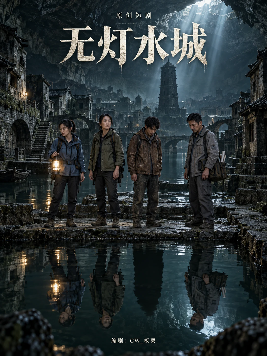 《无灯水城》封面