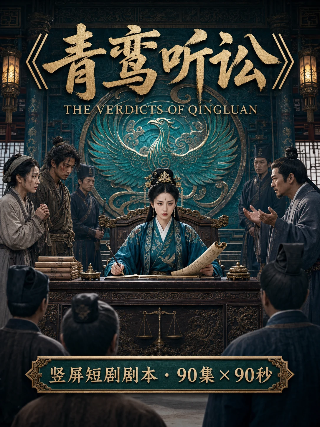 《青鸾听讼》封面